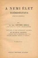 Dr. Gruber Miksa: A nemi élet egészségtana. (Férfiak számára). Az Egészségápolás Könyvtára II. köt. ...