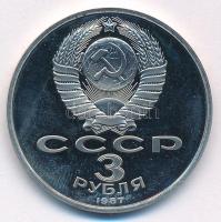 Szovjetunió 1987. 3R Cu-Ni "Bolsevik Forradalom 70. évfordulója" T:PP fo.
Soviet Union 19...