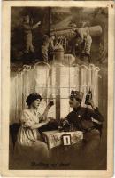 1917 Boldog új évet! Első világháborús osztrák-magyar katona és szerelme / WWI K.u.k. military romantic montage (EB)