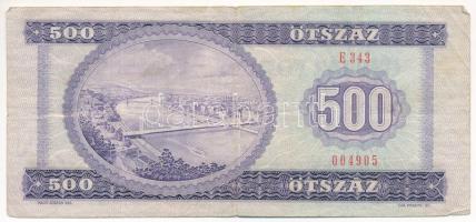 1980. 500Ft "E" T:F Adamo F42