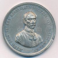 1861. "Széki Gróf Teleki László Szül: Február 11-én 1811 - elhunyt 1861 Máj. 8-kán / Egy országnak voltál reménye, most egy országnak gyásza vagy. Reményünk meghalt mély gyászunkban. Oh Isten! Kérünk el ne hagyj!" kétoldalas Sn emlékérem (40mm) T:AU