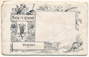 Sydney. Souvenir No. 3. - 11-tiled leporellocard (tears)