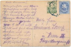 Komárom, Komárnó; Ferenc József rakpart. Vasúti levelezőlapárusítás 261. / quay (EK)