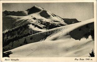 1942 Rahó, Rachov, Rahiv, Rakhiv; Pop Iván / mountain (EK)