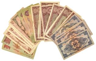 30db-os vegyes Pengő bankjegy tétel T:F,VG