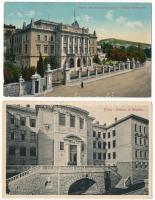 Fiume, Rijeka; - 2 db régi képeslap / 2 pre-1945 postcards