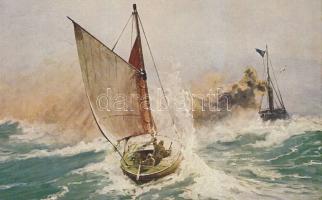 Sailing boat s: G. Romin
