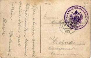 ~1915 Ivano-Frankivsk, Stanislawów, Stanislau; első világháborús felrobbantott vasúti és a katonák á...