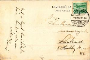 1934 LEHE - Levélbélyeg-gyűjtők Első Hazai Egyesülete + "JUBILEHE BUDAPEST 4." (EK)