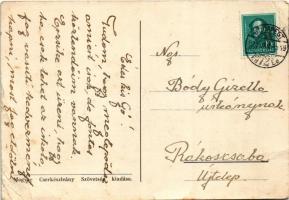 1934 Tündérke munka. Magyar Cserkészleány Szövetség kiadása / Hungarian girl scout art postcard s: M...