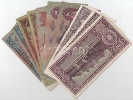 10db vegyes pengő bankjegy T:F