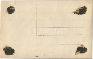 Budapest V. Szabadság tér, Irredenta emlékmű. Az elszakított déli országrész szobra. photo (ragasztó...