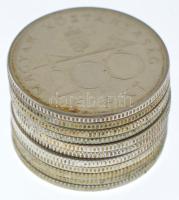 1993. 200Ft Ag "MNB" (2db) + 1994. 200Ft Ag "Deák" (9db) T:AU,XF
Adamo F13, F13...