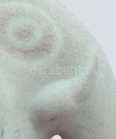 Elefántos kaspó. Vajda kerámia jelzés nélkül, hibátlan 18x12 cm