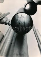 cca 1981 Nagy János budapesti fotóművész pecsétjével jelzett, vintage fotóművészeti alkotás, ezüst zselatinos fotópapíron, 13x18 cm