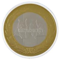 Svájc DN "Tell Vllmos - Confoederatio Helvetica" kétoldalas, ezüstözött, részben multicolo...