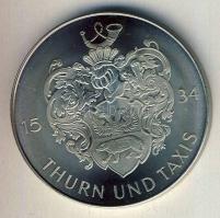 Németország 1990. "500 éves a Német Posta" ffm emlékérem T:BU