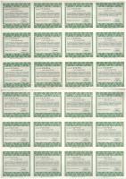 Budapest 1992. "Ramovill Szolgáltató és Kereskedelmi Részvénytársaság" részvénye 10.000Ft-...