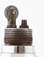 cca 1940 Gázgyári gázpalack, öngyújtónak megcsinálva 23 cm