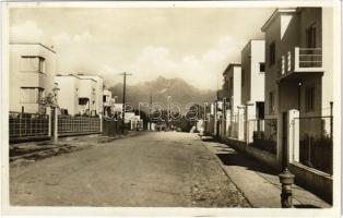 1939 Késmárk, Kezmarok; utca, automobil / street view, automobile