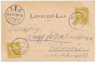 1900 Szentkeresztbánya, Vlahita Noua, Minele Lueta (Lucta) (Szentegyháza, Vlahita); Fő tér. Siska Ig...