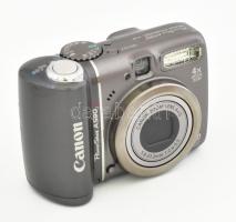 Canon PowerShot A590 IS digitális fényképezőgép, eredeti dobozában, tartozékaival, használatlan állapotban