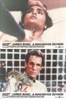 cca 1989 ,,007 James Bond, a magányos ügynök" című amerikai film jelenetei és szereplői, 9 db v...
