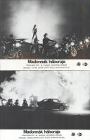 cca 1985 ,,Madonnák háborúja" című japán bűnügyi film jelenetei és szereplői, 7 db vintage produkciós filmfotó ezüst zselatinos fotópapíron, a használatból eredő (esetleges) kisebb hibákkal, az egyik képen barnás elszíneződés, 18x24 cm