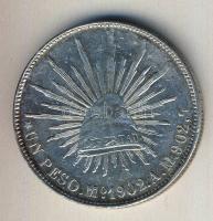 Mexikó 1902. 1P Ag T:3 ph