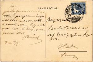 1932 Keszthely, Református templom terve s: Szeghalmy B. (EB)