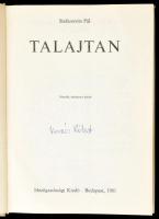 Stefanovits Pál: Talajtan. Bp., 1981, Mezőgazdasági Kiadó. Második, átdolgozott kiadás. Kiadói egész...