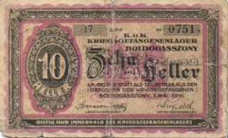 Boldogasszony/hadifogolytábor 1916. 10f T:III