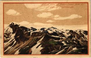 1921 Niedere Tauern, Hagener Hütte gegen die Sonnblickgruppe (EK) + Kallós Bertalannak címezve