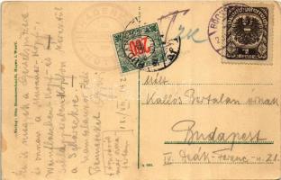 1921 Niedere Tauern, Hagener Hütte gegen die Sonnblickgruppe (EK) + Kallós Bertalannak címezve