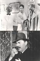 cca 1966 "Maigret felügyelő csapdája" című olasz-francia film jelenetei és szereplői, 33 d...
