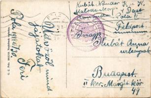 1914 Abend-Idyll. K.u.K. Kriegsmarine / WWI Austro-Hungarian Navy battleships. G.C. Pola 1912/13. + ...