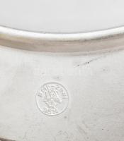 Négy évszak 4 db ón peremes porcelán tányér. Matricás, jelzett, hibátlan d: 24 cm