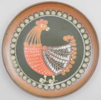 2 db KMK Manuell német kerámia tál. Dísztál. Jelzett, hibátlan d: 29 cm