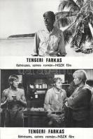 cca 1985 előtt készült ,,Tengeri farkas" című román - NSZK film jelenetei és szereplői, 19 db v...