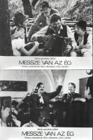 cca 1972 ,,Messze van az ég" című csehszlovák film jelenetei és szereplői, 13 db vintage produkciós filmfotó ezüst zselatinos fotópapíron, a használatból eredő (esetleges) kisebb hibákkal, 18x24 cm