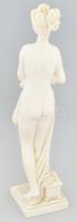 Görög szobor másolat. Műgyanta őrlemény. Jelzett, hibátlan 47 cm