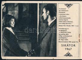 1968 Törőcsik Mari - a Körhintától a Holdudvarig. Egy filmszínésznő portréja. Képes prospektus. Tűzö...