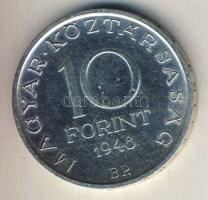 1948. 10Ft Ag "Széchenyi" T:2 ph.