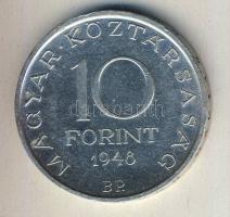 1948. 10Ft Ag "Széchenyi" T:2 ph.