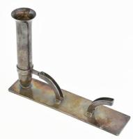 2 db WMF szecessziós menükártya tartó és váza egyben. 15x11 cm