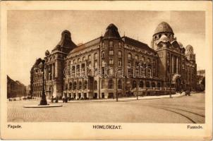 Budapest XI. Szent Gellért gyógyfürdő és szálló, homlokzat. Grafikai Intézet Rt. kiadása (fl)