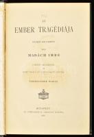Madách Imre: Az ember tragédiája. Bp., 1895, Athenaeum. Kiadói aranyozott, festett egészvászon kötés...