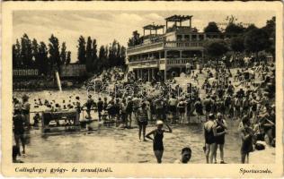 Budapest III. Csillaghegyi gyógy- és strandfürdő, sportuszoda