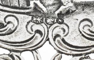 Kanál. Áttört, ezüst (Ag) jelzett 20 cm, 38 g