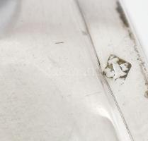 Minerva, jelzett szalvétagyűrű. Ezüst (Ag) 4,5x3,5 cm, 33 g